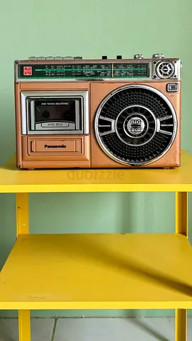 Vintage Panasonic Portable Cassette Radio Player