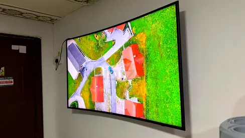 Samsung 55inch curve smart tv