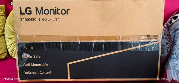 LG 24-inch IPS FHD Monitor (24MK430) - Brand New in Box