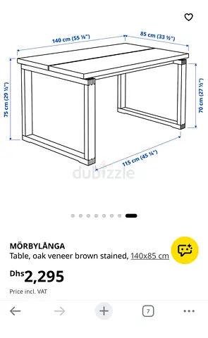 Table from Ikea