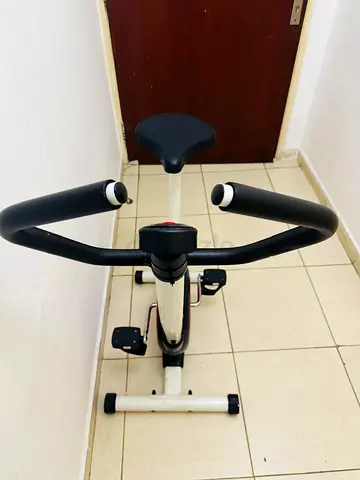Compact Upright Exercise Bike - Light Use, Good Condition