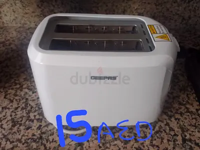 GEEPAS 2 SLICE TOASTER