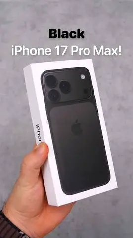 Black iPhone 17 Pro (Sealed Box)