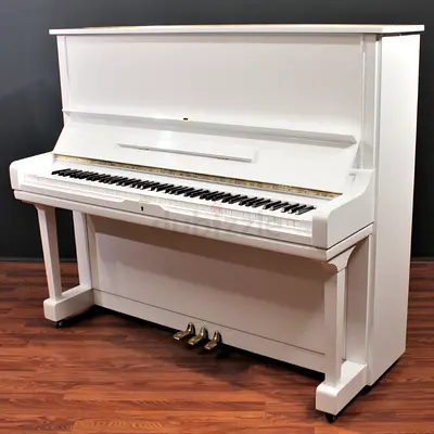 Yamaha U3 White Renewed Piano (Free Piano Session Included)