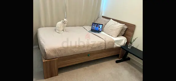 Bed with Mattress