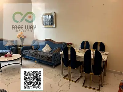 ✨ One-bedroom apartment with a living room 🏊♂️ Pool + 🏋️♂️ Gym 🚗 Parking card in Al Waha Towers