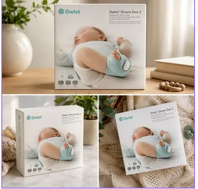 Owlet Dream Duo 2 Baby Monitor (New in Box)