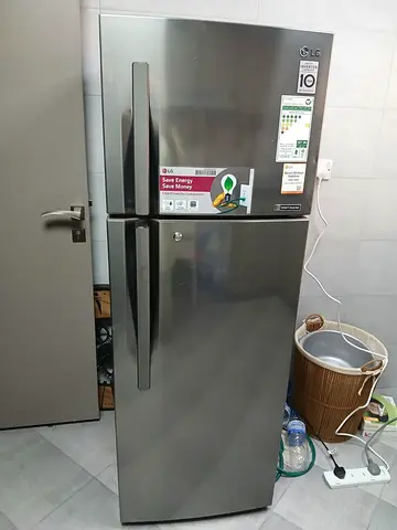 Lg two door fridge freezer inverter technology latest model 60cm width 170cm highet