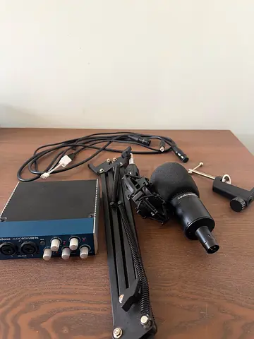 Audio-Technica AT2035 + PreSonus AudioBox USB 96 Complete Recording Setup