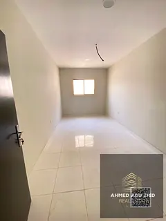 Two-bedroom apartment with a living room, available for annual rent. Features include a master bedro