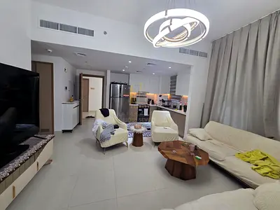 🏡 للبيع | شقة غرفتين وصالة في جزيرة مريم – بناية نسيم
