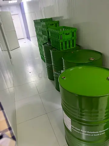 Green Industrial Drums / Metal Barrels