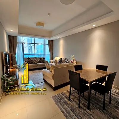 شقة VIP | غرفة وصالة مفروشة بالكامل | إطلالة مميزة | جيم, مسبح, باركينج خاص |للإيجار الشهري | موقع متميز – شاملة جميع الفواتير والواي فاي