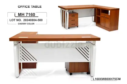 Brandnl New 1.6 M  L shape Manager Office Table For sale