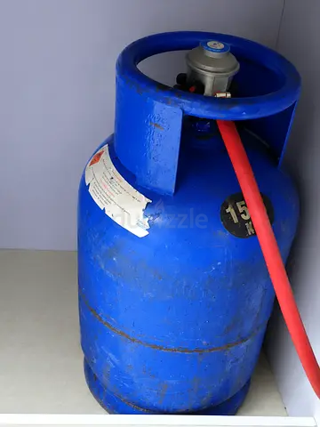15kg Blue LPG Gas Cylinder with Regulator and Hose