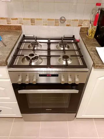 Siemens IQ300 top gas oven electric stove 60cm