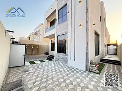An exceptional residential rental opportunity in the Al Yasmeen area. A high-end, two-story villa si