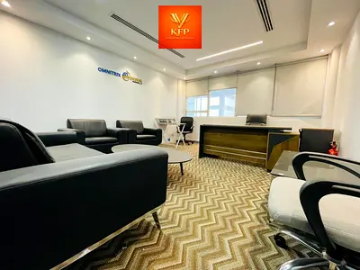Separate Office in AL GARHOUD – DEWA & Chiller Free