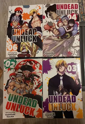 "Undead Unluck" Manga