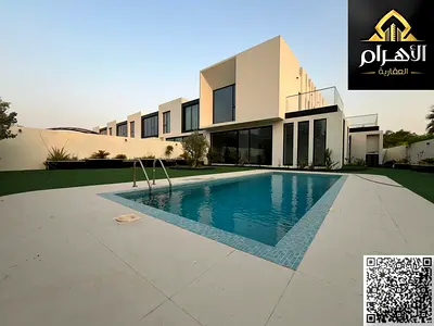 Corner villa in the heart of Al Zorah’s Green City | Two-street frontage | 3 master bedrooms | Largest garden in the area | Swimming pool and BBQ area