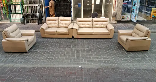 Sofa Leather 7 Seater