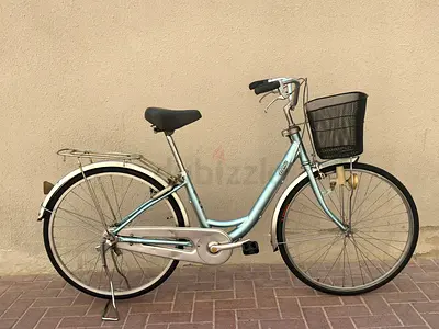 Aluminium Japanese imported Cruiser Aw tig bicycle 2 New tyres Double lock back tyre with handlebar