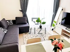 High Floor | Furnushed | Bright & Spacious 1 BR