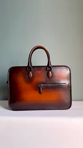 *BERULTI* Deux Jours Briefcase Venezia calf Leather  VIP QUALITY