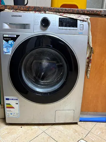 Samsung Front Load Washing Machine - 7kg, Silver (Used)