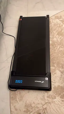 Compact foldable electric treadmill — good condition