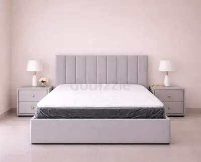 New storage Queen size bed including mattress good quality Queen bed storage