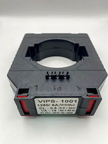 Veritek VIPS-1001 Busbar Current Transformer (CT) 1250/5A Class 0.5 15VA – New in Box