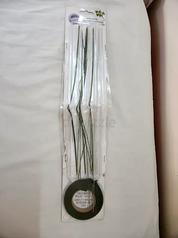 Floral Stem Wire Picks with Florist Tape - Brand New
