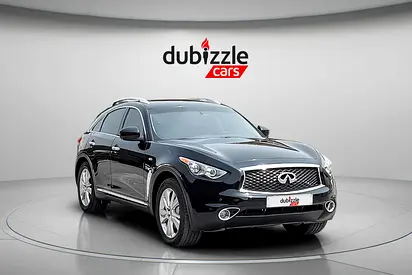 AED 982/month | 2018 Infiniti QX70  | GCC Specs | Ref#527406
