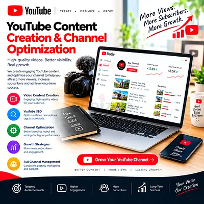 YouTube Content Creation & Channel Optimization