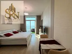 Furnished Studio | Bloom Tower C | Balcony & Pool Access