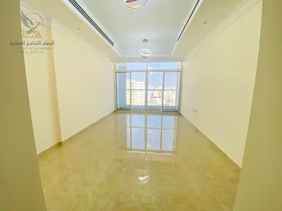 A spacious three-bedroom apartment with a living room, situated in a prime location in Al-Rawdah 2, featuring added benefits such as one month of free