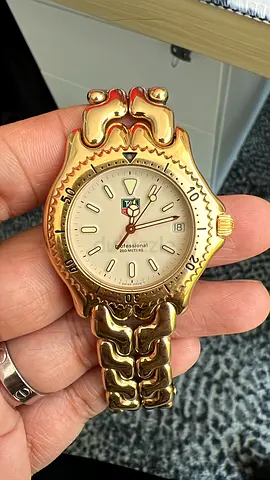 Gold-tone Tag Heuer Link-style Quartz Watch - Men's 38mm