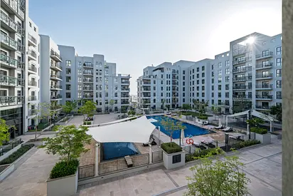 3BR + Maid | Pool View | Modern Kitchen