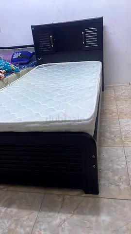 Single bed frame with mattress - good condition