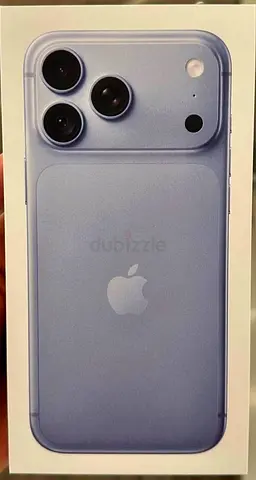 Apple iPhone 18 Promax (boxed) - Glacier, brand new sealed 256gb