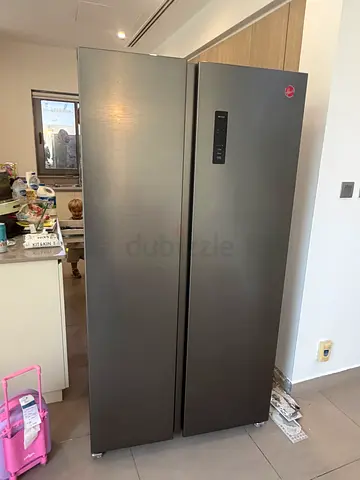 Hoover brand side by side fridge