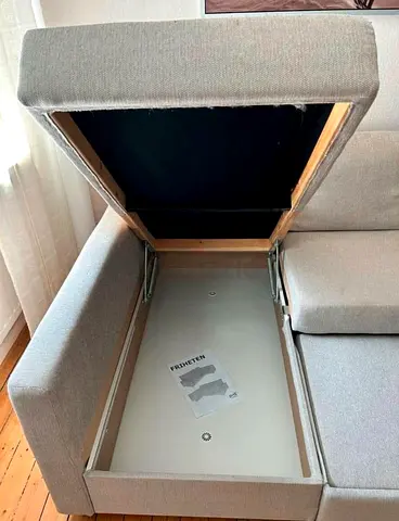 IKEA FRIHETEN Corner Sofa Bed with Storage
