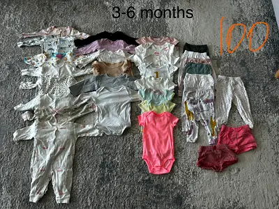 Baby girl clothes 3-6 months