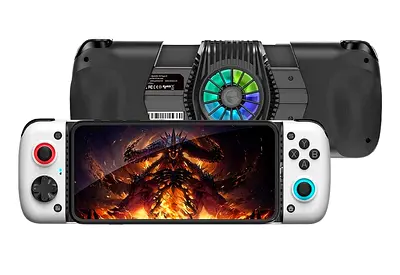 GameSir X3 Type-C Cooling Fan Android Controller with RGB Backlight, Zero Delay Mobile Controller wi