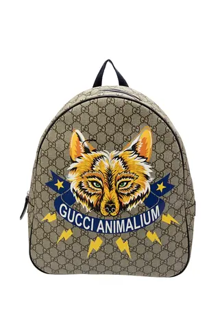 Gucci Animalium GG Supreme Backpack