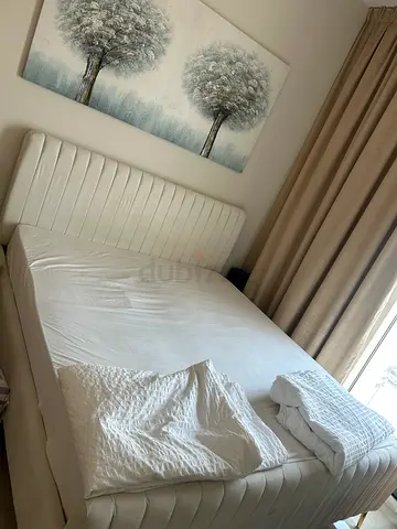 Bed frame and mattress