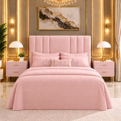 Brand New upholstered king bed with padded headboard storage bed and king size bed modern frame