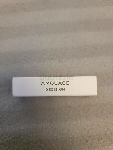 Amouage Decision sample / travel size perfume (unopened)
