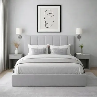 Brand New Queen size bed storage bed including mattress good quality Queen bed strong